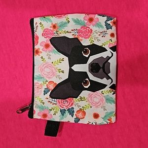 NWOT French Bulldog Mini Wallet